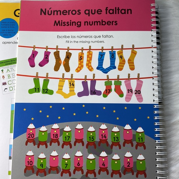 Listos para la escuela/Ready for School Workbook Bilingual English/Spanish - Picture 12 of 16